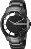 Armani Exchange Hampton Chronograph Black Dial Black Steel Strap Watch For Men - AX2189 Authentic Buy Shop Now