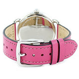 Coach Delancey White Dial Red Leather Strap Watch for Women - 14502879 Authentic Buy Shop Now