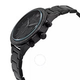 Emporio Armani Mario Chronograph Black Dial Black Steel Strap Watch For Men - AR11242 Authentic Buy Shop Now