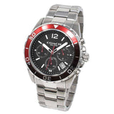 Coach Kent Black Dial Silver Steel Strap Watch for Men - 14602556 Authentic Buy Shop Now