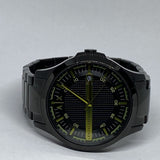 Armani Exchange Hampton Black Dial Black Steel Strap Watch For Men - AX2407 Authentic Buy Shop Now