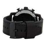 Fossil Nate Chronograph Black Dial Black Leather Strap Watch for Men - JR1354 Authentic Buy Shop Now
