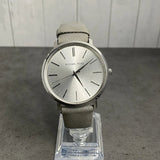Michael Kors Jaryn Quartz Silver Dial Grey Leather Strap Watch For Women - MK2470 Authentic Buy Shop Now