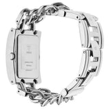 Guess Vanity Diamonds White Dial Silver Steel Strap Watch for Women - W1030L1 Authentic Buy Shop Now