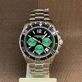 Coach Kent Green Dial Silver Steel Strap Watch for Men - 14602557 Authentic Buy Shop Now