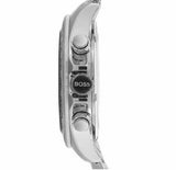 Hugo Boss Ikon Black Dial Silver Steel Strap Watch for Men - 1512965 Authentic Buy Shop Now