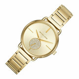 Michael Kors Portia Gold Dial Gold Steel Strap Watch for Women - MK3639 Authentic Buy Shop Now