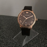Emporio Armani Classic Quartz Brown Dial Brown Leather Strap Watch For Men - AR1613 Authentic Buy Shop Now