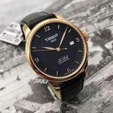 Tissot Le Locle Chronometer Black Dial Black Leather Strap Watch For Men - T006.408.36.057.00 Authentic Buy Shop Now