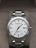 Burberry The City Silver Dial Silver Steel Strap Watch for Men - BU9900 Authentic Buy Shop Now