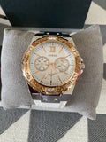 Guess Limelight White Dial White Rubber Strap Watch for Women - W1053L2 Authentic Buy Shop Now