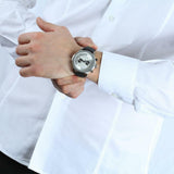 Maserati Circuito Chronograph Analog White Dial Black Leather Strap Watch for Men - R8871627005 Authentic Buy Shop Now