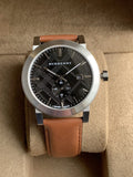 Burberry The City Black Dial Brown Leather Strap Watch for Men - BU9905 Authentic Buy Shop Now