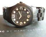 Marc Jacobs Pelly Black Dial Black Silicone Strap Watch for Women - MBM2516 Authentic Buy Shop Now