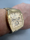 Guess Phoenix Multi Function Gold Dial Gold Steel Strap Watch for Men - GW0456G2 Authentic Buy Shop Now