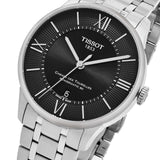 Tissot Chemin Des Tourelles Powermatic 80 Black Dial Silver Steel Strap Watch For Men - T099.407.11.058.00 Authentic Buy Shop Now