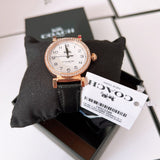 Coach Madison White Dial Black Leather Strap Watch for Women - 14503396 Authentic Buy Shop Now