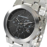 Burberry The City Black Dial Silver Steel Strap Watch for Men - BU9351 Authentic Buy Shop Now