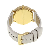 Marc Jacobs Fergus Grey Dial Grey Leather Strap Watch for Women - MBM8654 Authentic Buy Shop Now