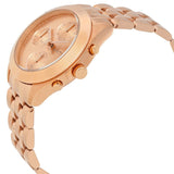 Marc Jacobs Peeker Chronograph Rose Gold Dial Rose Gold Steel Strap Watch for Women - MBM3394 Authentic Buy Shop Now