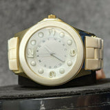 Marc Jacobs Pelly White Dial White Silicone Strap Watch for Women - MBM2526 Authentic Buy Shop Now