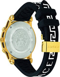 Versace Sports Tech Chronograph Black Dial Black Rubber Strap Watch for Men - VELT00119 Authentic Buy Shop Now