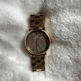 Marc Jacobs Baker Brown Dial Gold Steel Strap Watch for Women - MBM8631 Authentic Buy Shop Now