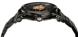 Versace Palazzo Empire Black Dial Black Steel Strap Watch for Men - VERD00518 Authentic Buy Shop Now