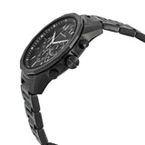 Armani Exchange Drexler Chronograph Black Dial Black Steel Strap Watch For Men - AX2601 Authentic Buy Shop Now