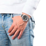 Tag Heuer Aquaracer Automatic Black Dial Silver Steel Strap Watch for Men - WAY2010.BA0927 Authentic Buy Shop Now