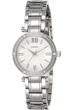 Guess Park Ave White Dial Silver Steel Strap Watch for Women - W0767L1 Authentic Buy Shop Now