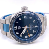 Tag Heuer Autavia Cosc GMT Automatic Blue Dial Silver Steel Strap Watch for Men - WBE511A.BA0650 Authentic Buy Shop Now