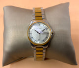 Gucci G Timeless Quartz Silver Dial Two Tone Steel Strap Watch For Women - YA126531 Authentic Buy Shop Now