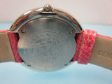 Versace Palazzo Empire Blue Dial Blue & Red Leather Strap Watch for Women - VCO070017 Authentic Buy Shop Now