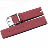 Calvin Klein Glam Transparent Dial Red Leather Strap Watch for Women - K9423144 Authentic Buy Shop Now