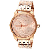Diesel Mini Daddy Rose Gold Dial Rose Gold Steel Strap Watch For Men - DZ7318 Authentic Buy Shop Now