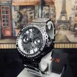 Guess Sassy Multifunction Quartz Silver Dial Silver Steel Strap Watch For Women - W0705L1 Authentic Buy Shop Now