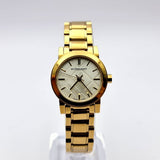 Burberry Heritage White Dial Gold Steel Strap Watch for Women - BU9203 Authentic Buy Shop Now