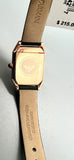 Emporio Armani Gioia Analog Black Mother of Pearl Dial Green Leather Strap Watch For Women - AR11149