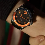 Gucci Dive Limited Edition Black Dial Black Rubber Strap Unisex Watch - YA136333 Authentic Buy Shop Now