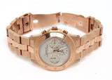 Marc Jacobs Blade Chronograph Mother of Pearl White Dial Rose Gold Steel Strap Watch for Women - MBM8637 Authentic Buy Shop Now