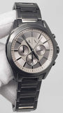 Armani Exchange Drexler Chronograph Grey Dial Grey Steel Strap Watch For Men - AX2603 Authentic Buy Shop Now