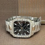 Fossil Inscription Multifunction Black Dial Silver Steel Strap Watch for Men - BQ2655 Authentic Buy Shop Now