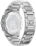 Salvatore Ferragamo Sapphire Chrono Green Dial Silver Steel Strap Watch for Men - SFME00421 Authentic Buy Shop Now