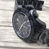 Movado Series 800 Chronograph Black Dial Black Steel Strap Watch For Men - 2600119 Authentic Buy Shop Now
