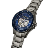 Maserati SFIDA Automatic Blue Dial Silver Steel Strap Watch For Men - R8823140001 Authentic Buy Shop Now
