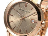 Burberry The City Rose Gold Dial Rose Gold Steel Strap Watch for Women - BU9034 Authentic Buy Shop Now