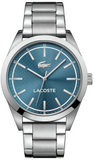 Lacoste Edmonton Blue Dial Silver Steel Strap Watch for Men - 2010924 Authentic Buy Shop Now