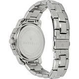 Maserati Successo Chronograph Silver Dial Silver Steel Strap Watch For Men - R8873621006 Authentic Buy Shop Now