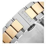 Gucci G Timeless Quartz Silver Dial Two Tone Steel Strap Watch For Women - YA126531 Authentic Buy Shop Now